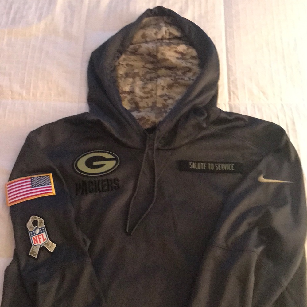 Green Bay Packers Salute to Service Nike hoodie